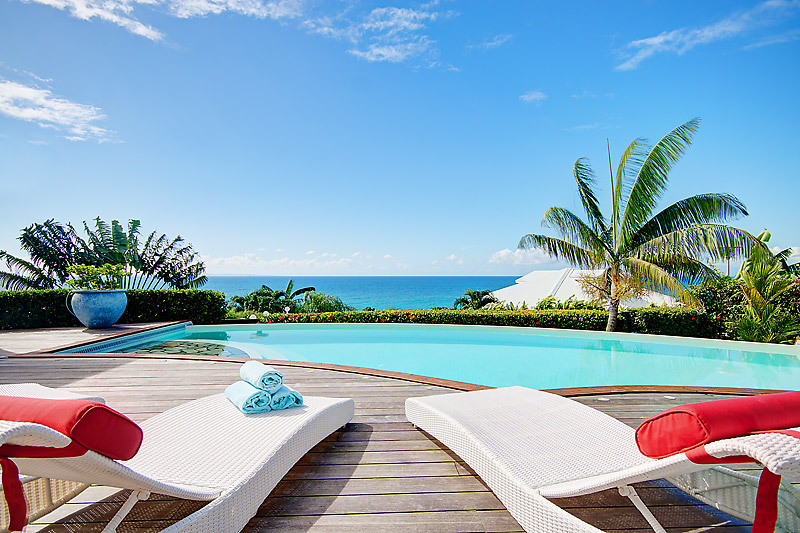 SAINTEANNEVilla d'exception Vue mer Villa Prestige AntillesVilla