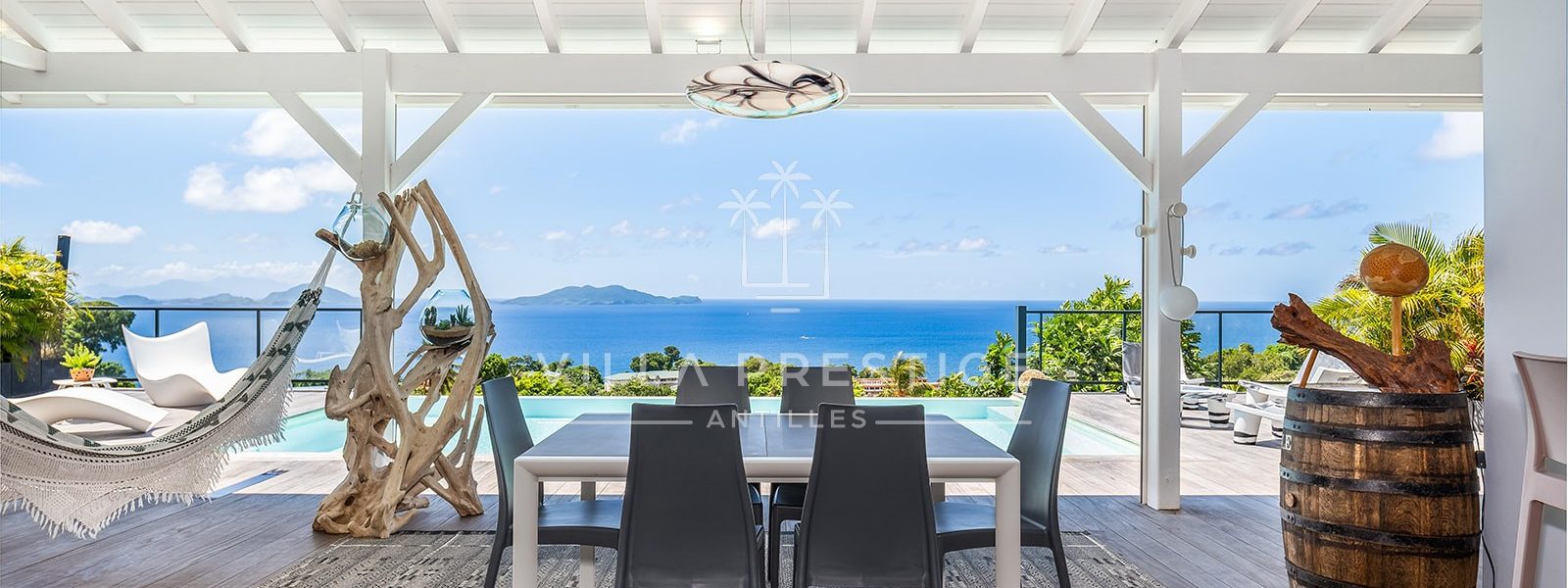 Coup de cœur – Villa avec Vue mer panoramique sur les Saintes