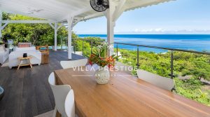 VILLAS D’ARCHITECTE-VUE MER – PISCINES -DESHAIES