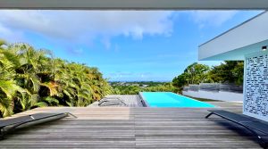 VILLA DE LUXE – VUE MER- ST-FRANCOIS