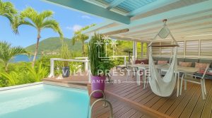 Villa de charme avec piscine – Vue exceptionnelle sur la rade de Deshaies