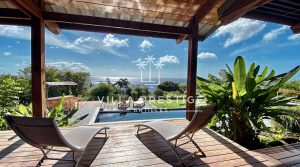 VILLA CONTEMPORAINE D’EXCEPTION – VUE MER PANORAMIQUE – PISCINE – DESHAIES